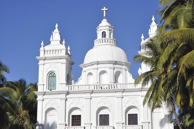 Explore the Best of North Goa by Car (Guided Full Day City Sightseeing Tour) - St. Cajetan Church and the river-and-island views that break the pattern