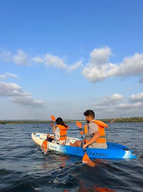 Goa: Backwater Kayaking Tour - Kayaking the mangroves: calm paddling with wildlife attention