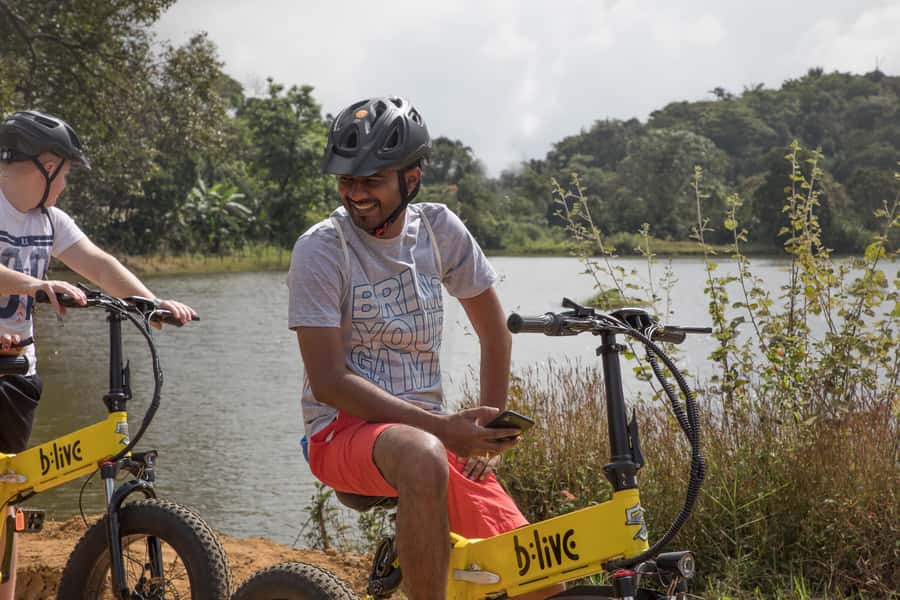 Goa: Old Goa and Divar Island E-Bike Tour with Snacks - Meeting Next to Old Goa Police Station: smooth start, clear gear, real safety