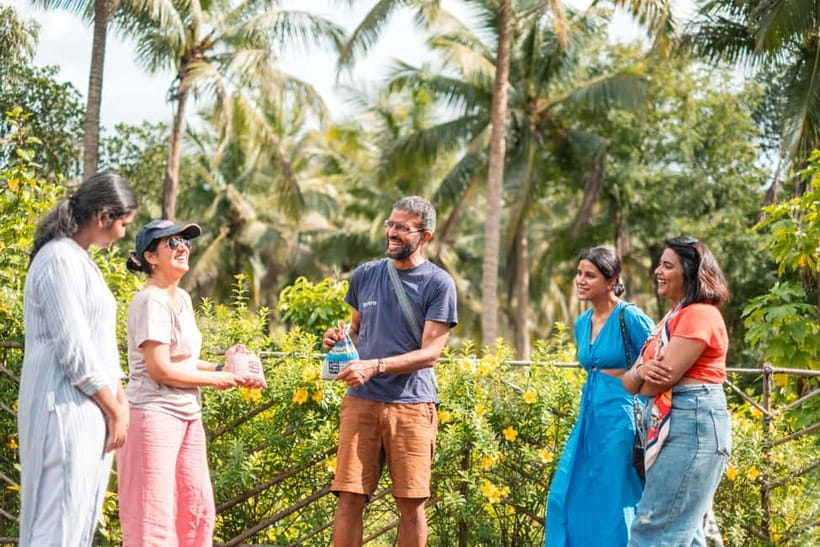 North Goa: Mulgao Village and Coconut Farming Experience - Starting at Kelbai Temple and the first guided circuit (about 1 hour)