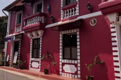 Panaji City Tour with museum visit - Fontainhas lanes: shell windows, painted tiles, and Portuguese-leaning architecture